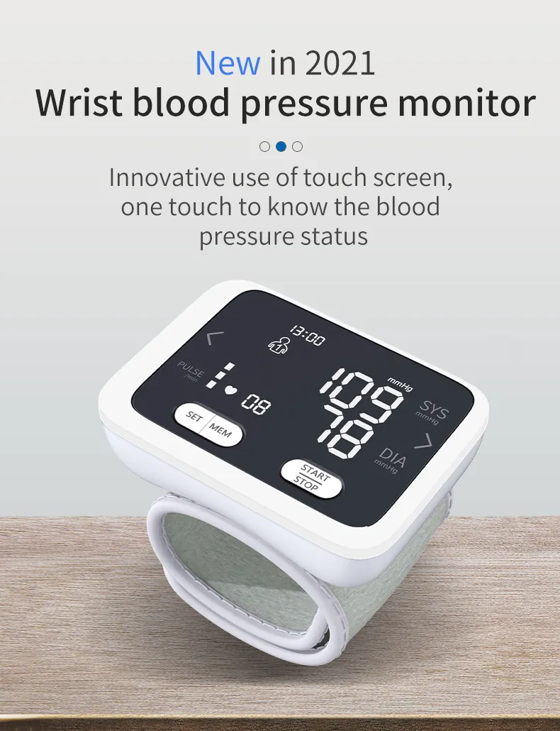AOJ Medical Launches New Design Wrist Sphygmomanometer in 2021-AOJ 35B
