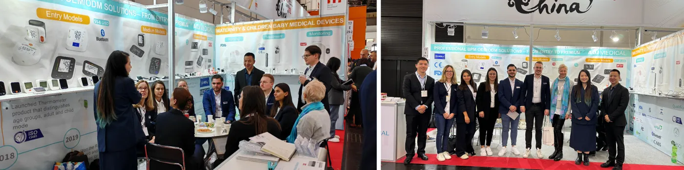 MEDICA 2023 Grand Opening, AOJ Medical at the show.
