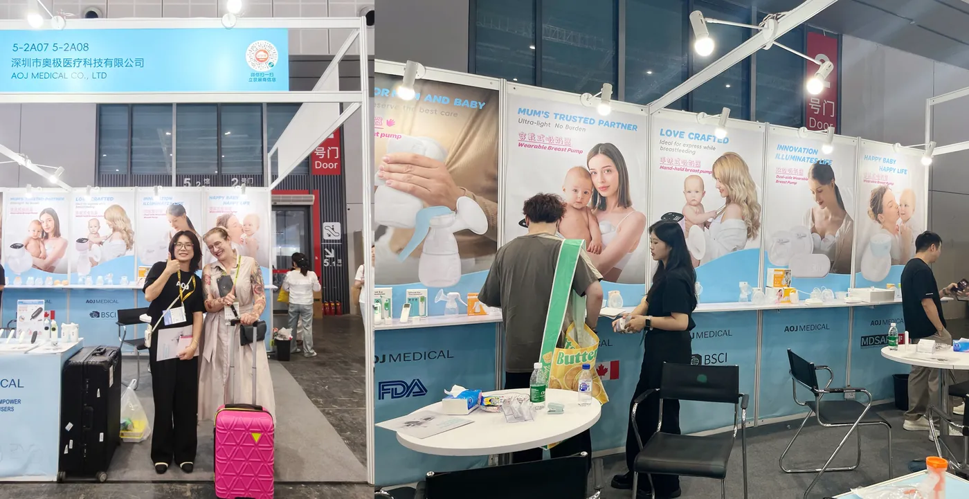 Aogee Medical Shines at 2025 Shanghai Maternal & Infant Expo, Smart Healthcare Products Draw Attention