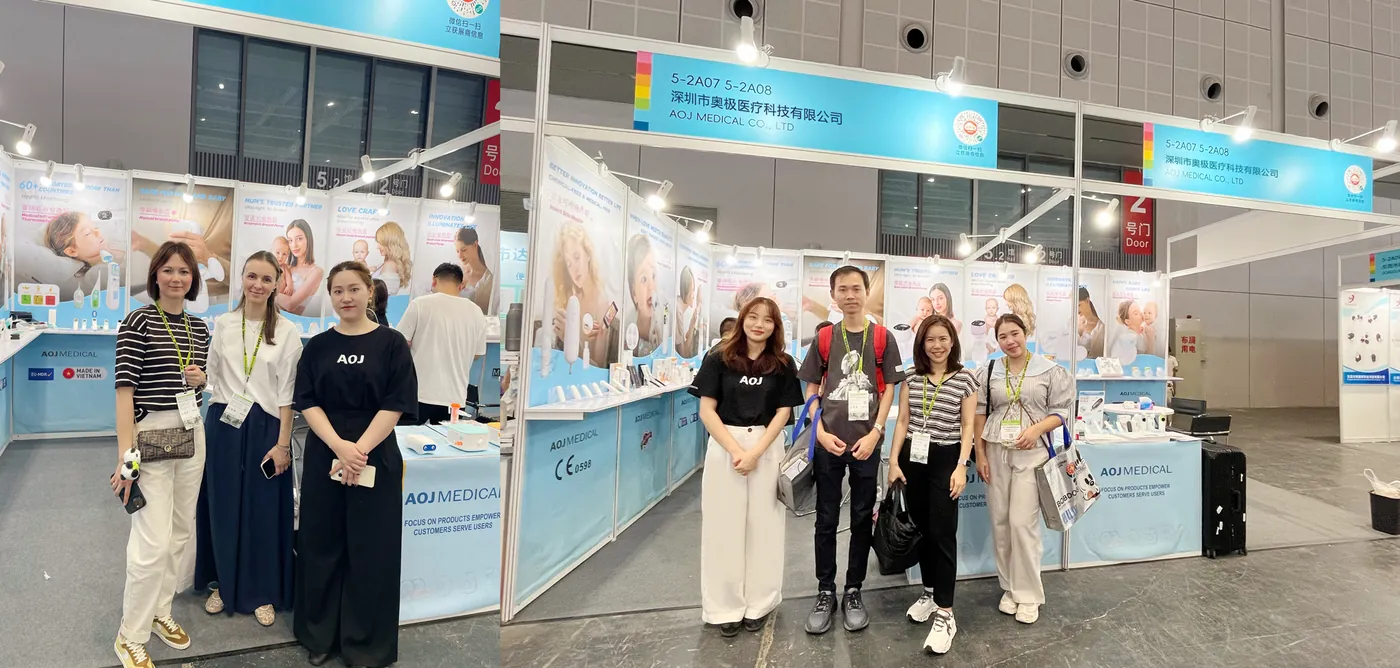 Aogee Medical Shines at 2025 Shanghai Maternal & Infant Expo, Smart Healthcare Products Draw Attention