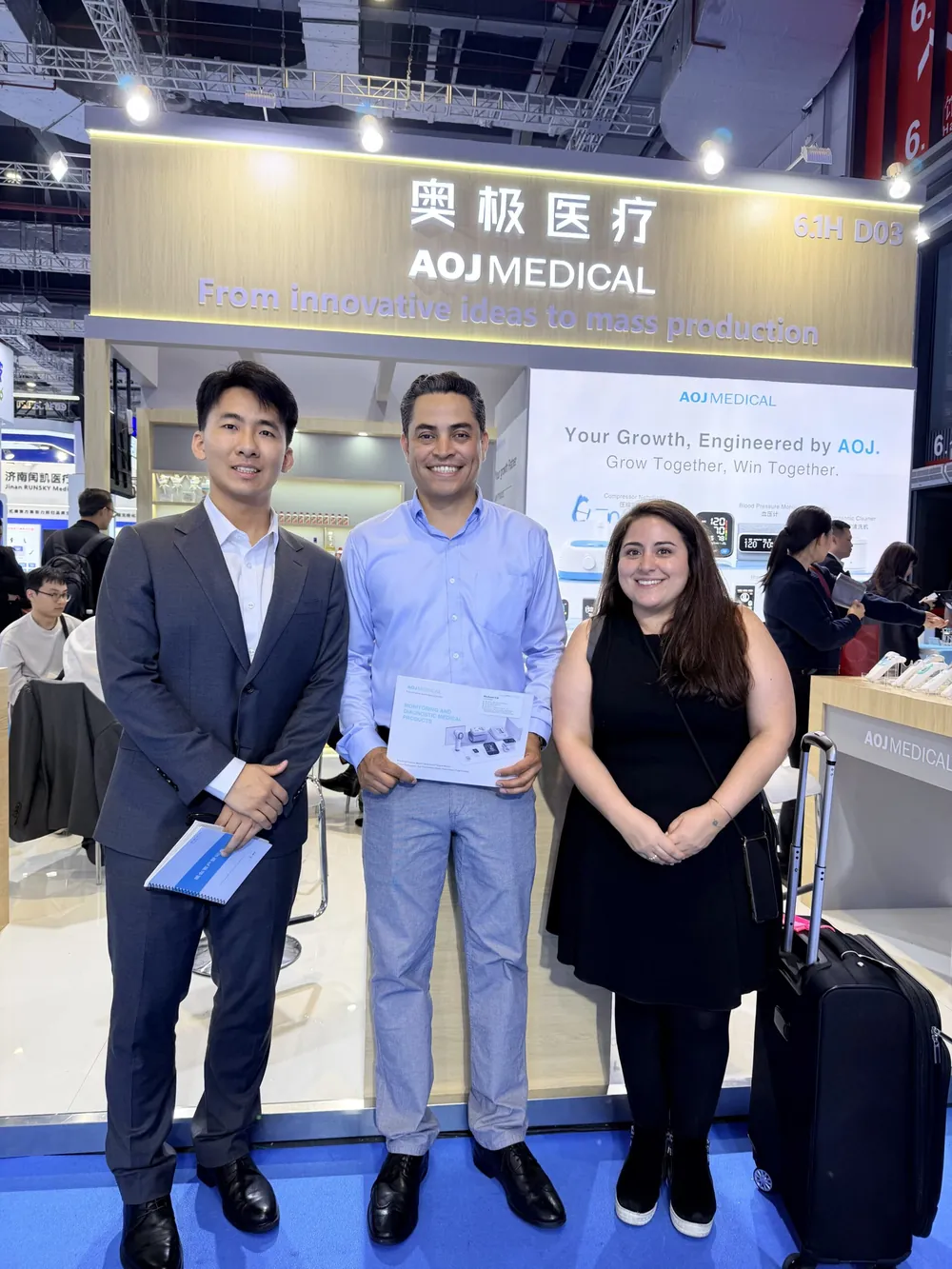 Leading the Future of Smart Health: AOJ MEDICAL Makes a Remarkable Impact at CMEF 2026 Shanghai