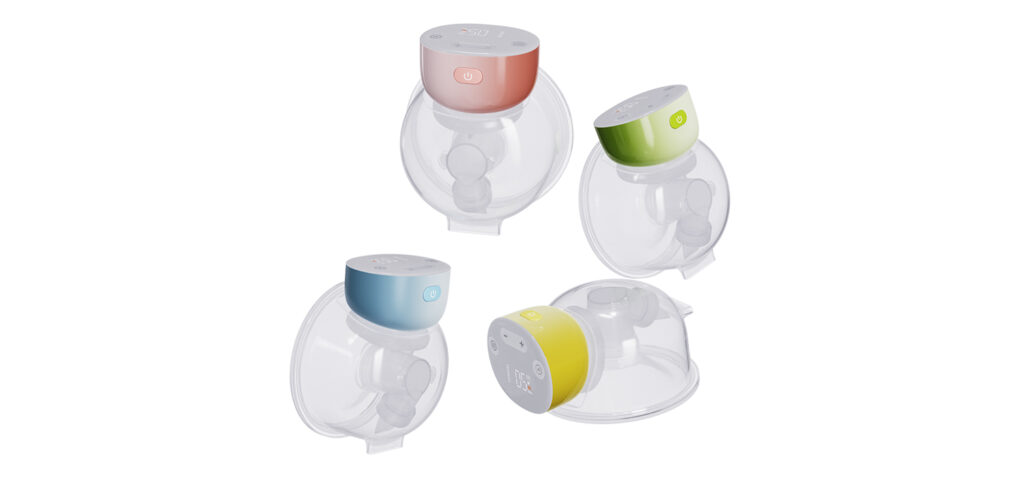 custom color wearable breast pump