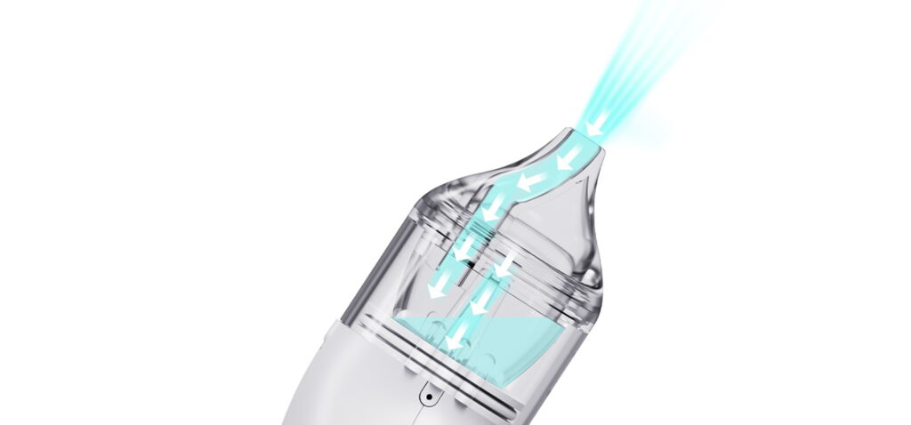 Anti-reflux Design Prevents Backflow and Re-infection