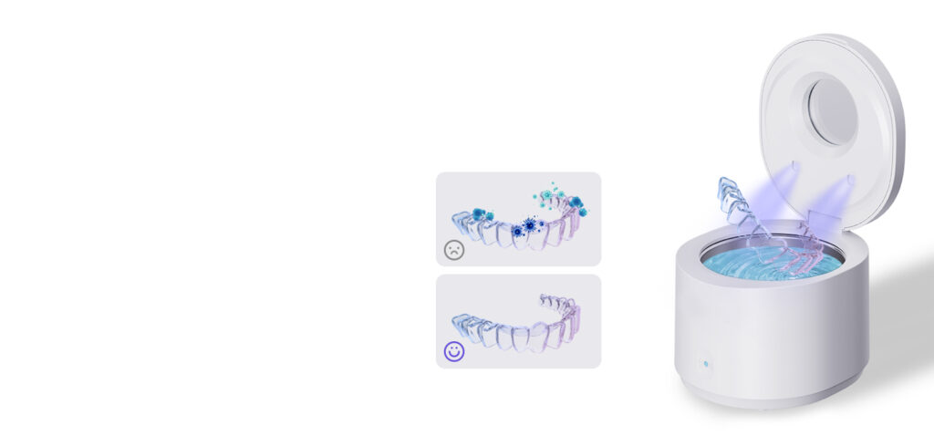 Dual Action Hygiene Ultrasonic Cleaner