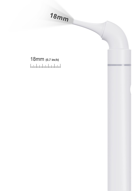 18mm Best Focus​ in wireless digital otoscope