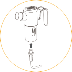 home compressor nebulizer Connect Medication Cup