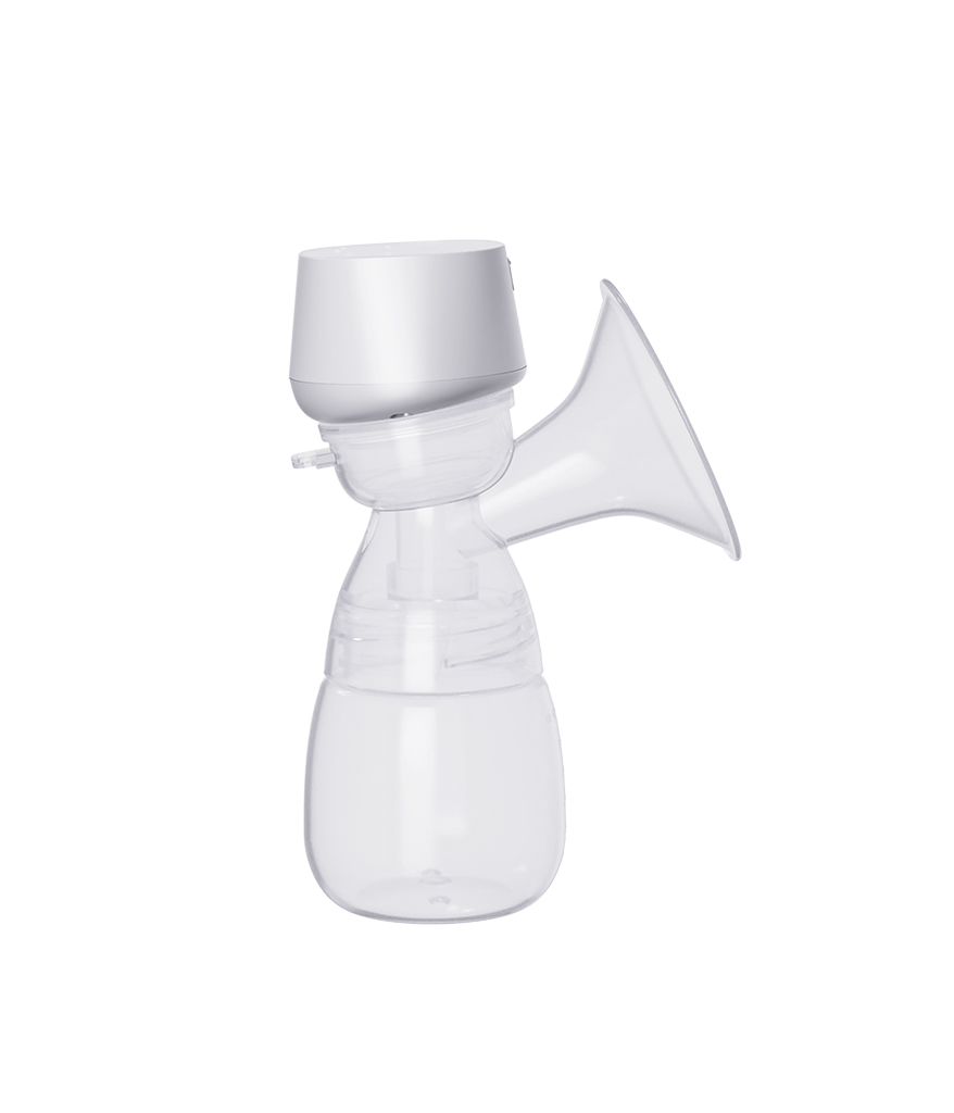 Sleek, Ergonomic, and Discreet Patented wireless electric breast pump