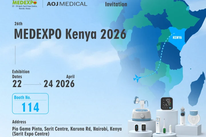AOJ MEDICAL Exhibits At MEDEXPO Kenya 2026