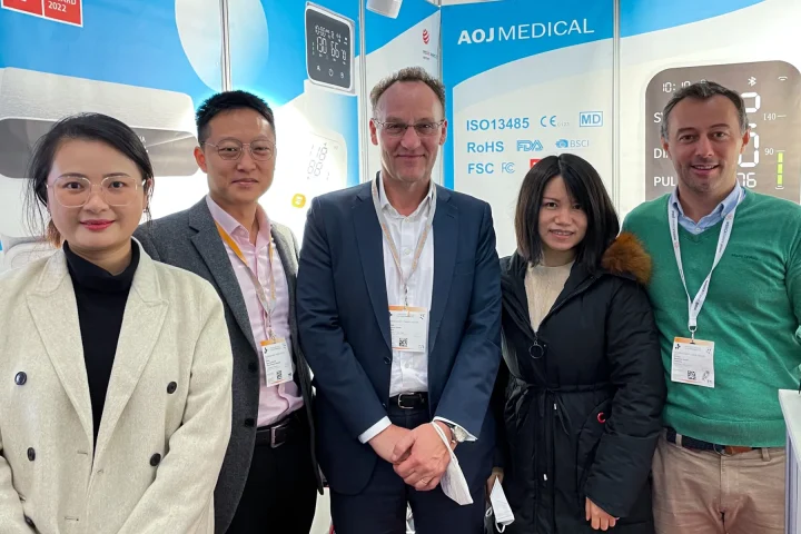 AOJ Medical Showcases New Vital Signs Monitoring Devices at MEDICA
