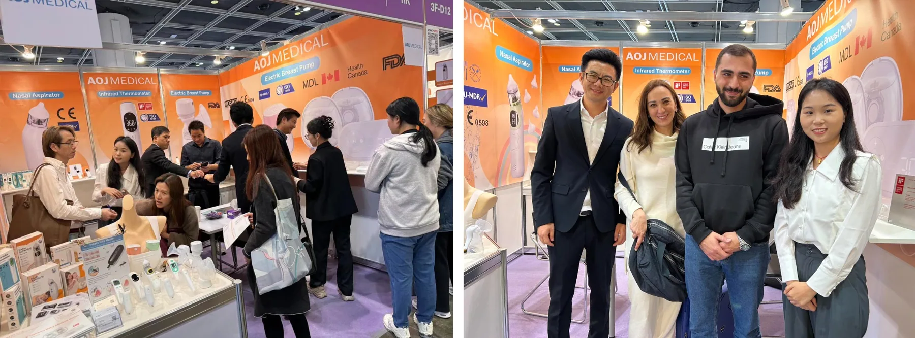 AOJ Medical attended the 2024 Hong Kong Baby Products Fair