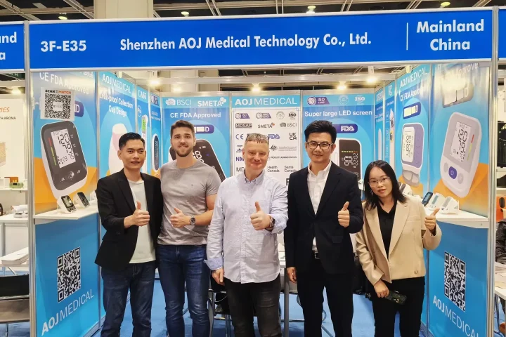 AOJ Medical Successfully Participates in Hong Kong Electronics Fair