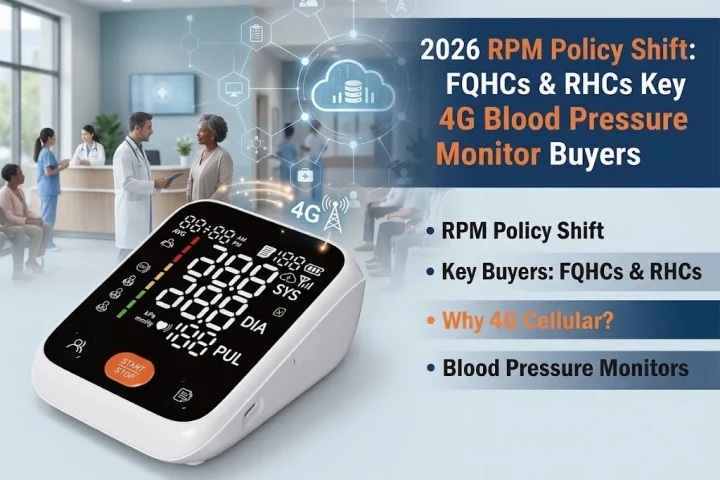 2026 RPM Policy Shift: Why FQHCs and RHCs Are Becoming Key Buyers of 4G Cellular Blood Pressure Monitors
