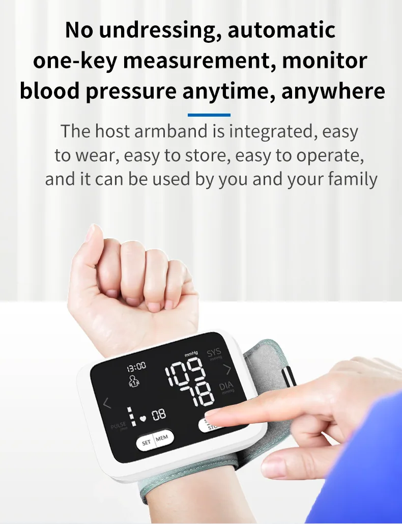 wrist sphygmomanometer