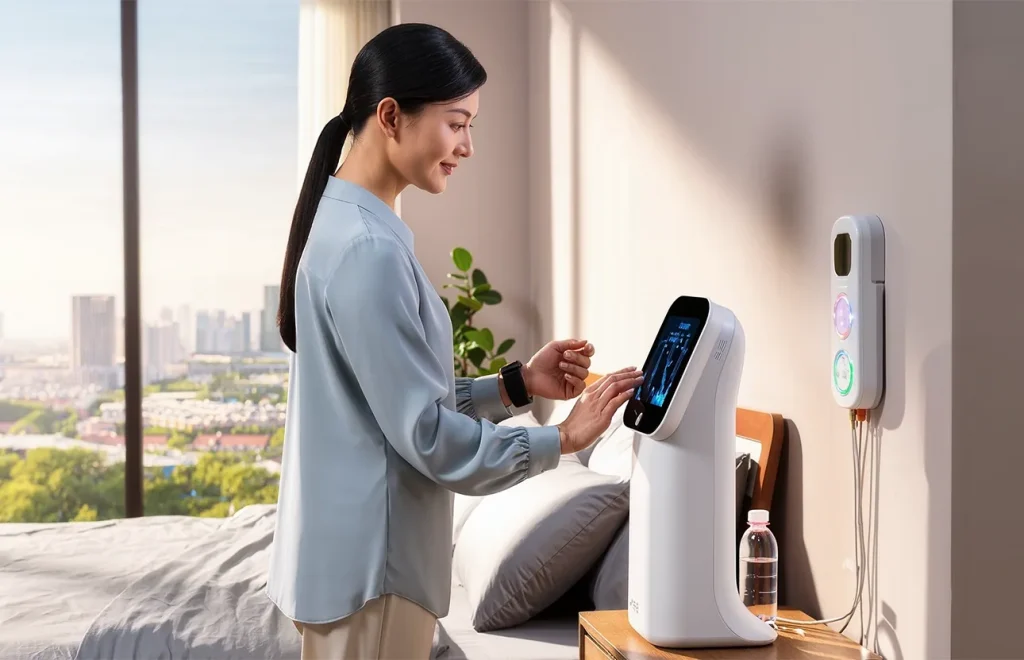 Home Daily Care & Medical Monitoring Combined Solution