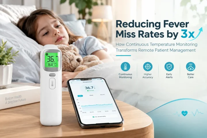Reducing Fever Miss Rates by 3x: How Continuous Temperature Monitoring Transforms Remote Patient Management