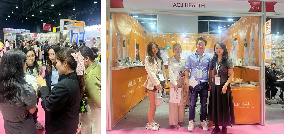displayed professional mother and baby medical devices
