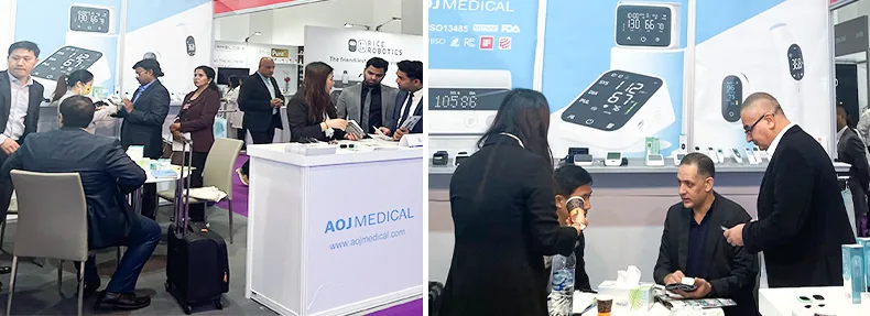 many new customers visited our booth
